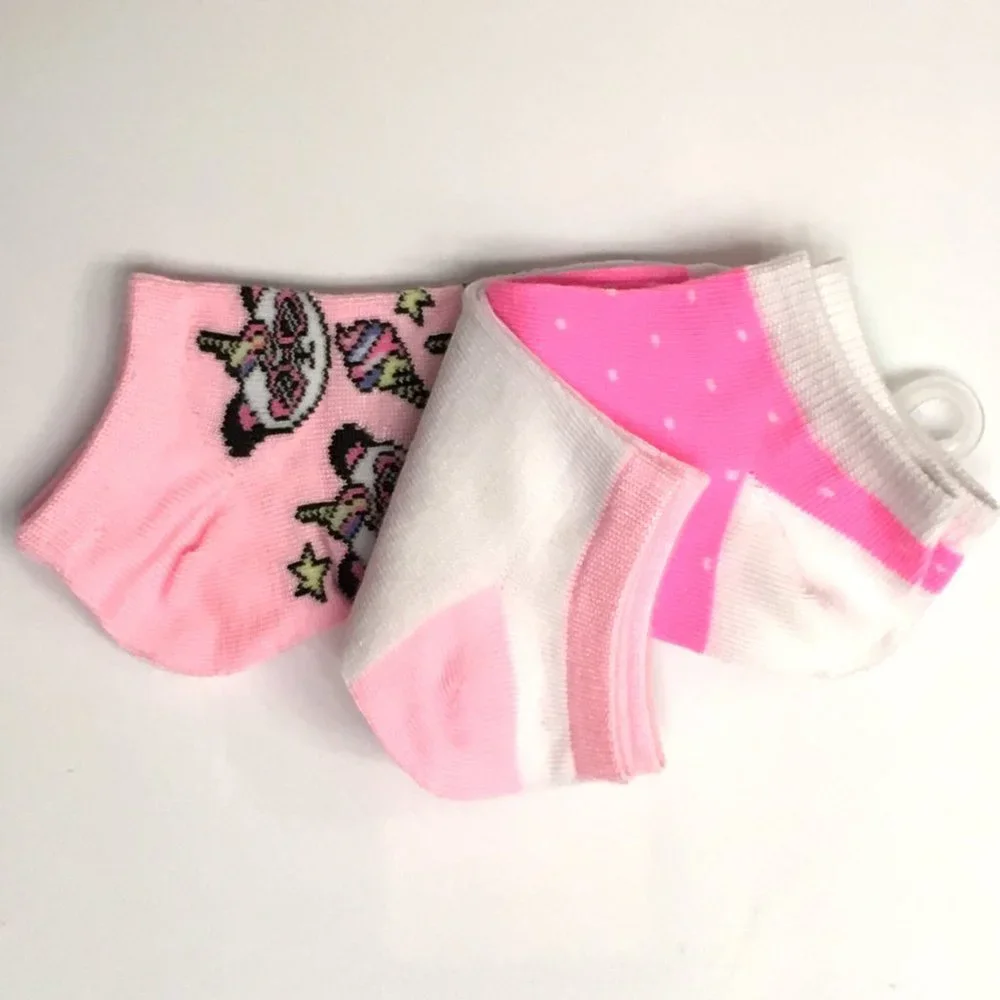 KIDS Panda + Polka Dot + Pink/White Socks